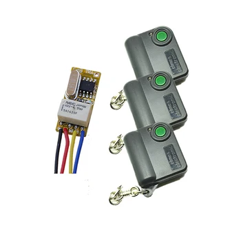 

DC 3.5V-12V Door Access Openner Button Remote Control Switch Intercom Button Wireless Switch Video door phone Button Remote