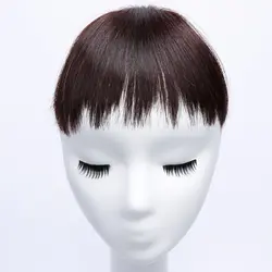 JINKAILI парик ролевые синтетические волосы короткие челки 1 зажимы клип в наращивание волос многоцветный челки шиньоны