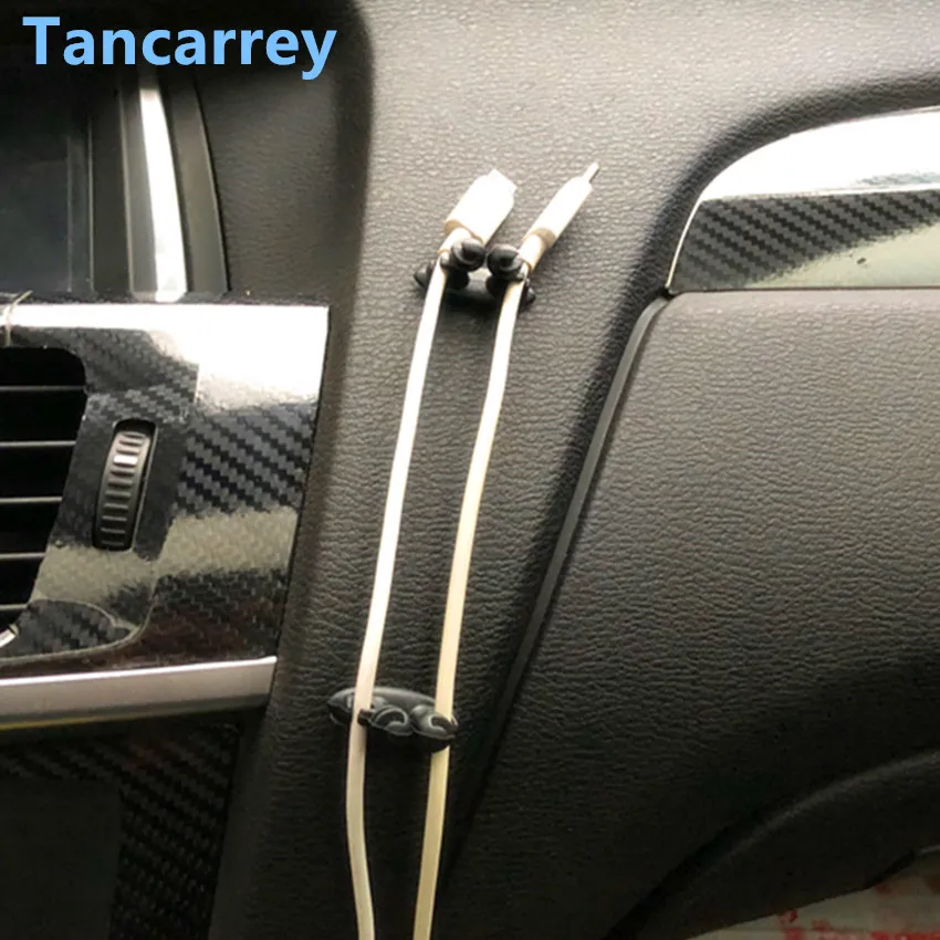 

8Pcs Car Wire Clip Fixed Clamp USB Cable Clip FOR skoda fabia mitsubishi asx dacia alfa romeo giulietta megane 2 citroen c4