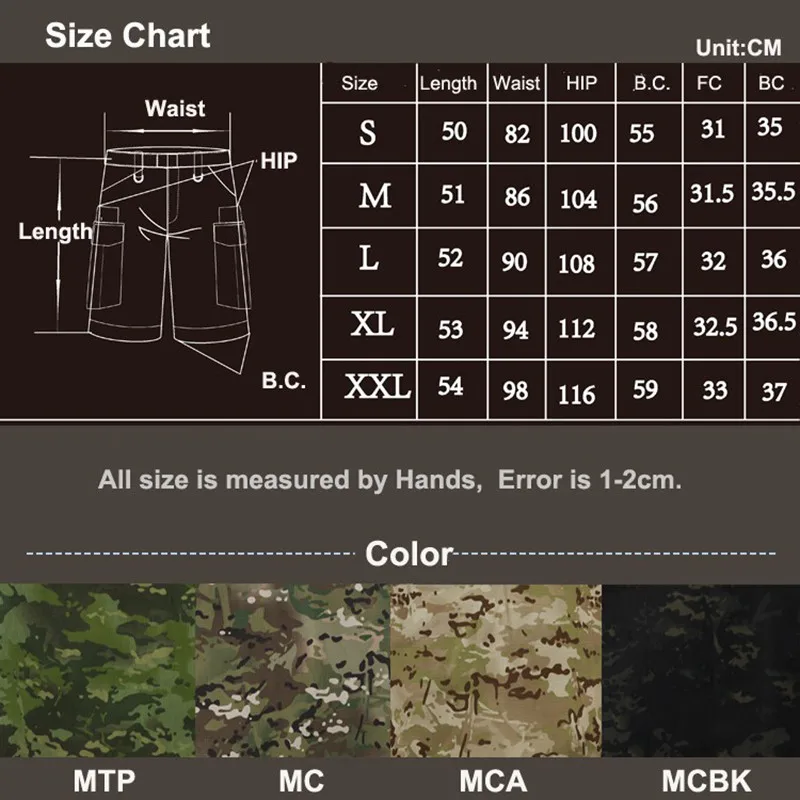 Новые CP шорты милитари тактические Мультикам длиной до колена Короткие брюки для тренировок камуфляж-Рипстоп шорты армейские шорты