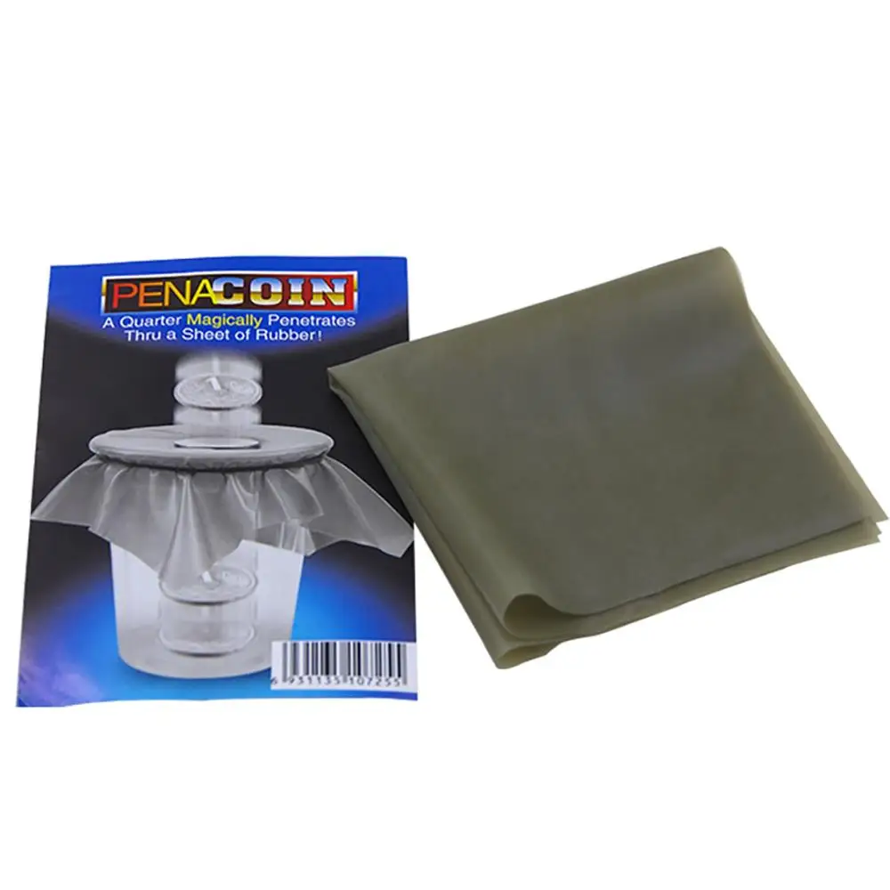 

6inch Pena Coin Penetration Cup Dish Rubber Sheet Trick Toy Party Props