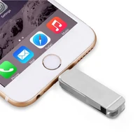 מחשב נייד 2 ב USB 1 3.0 טלפון כונן פלאש מחשב U-דיסק נייד דיסק פלאש Stick 128g זיכרון תואם ל- PC iPad iPhone - כסף (5)