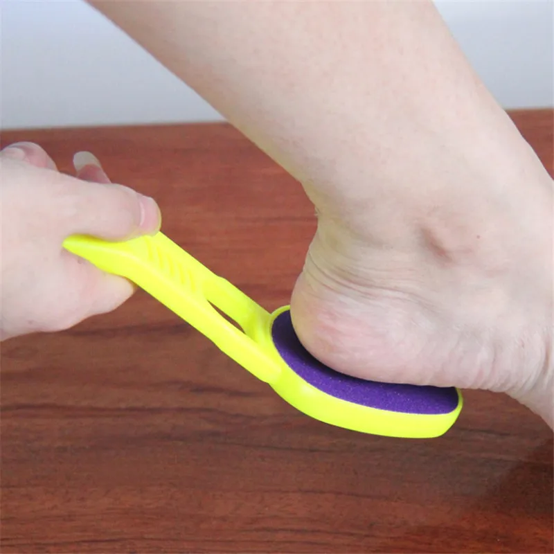 1pc random color Two sided Clean Foot Stone Hot Skin Foot Clean Scruber