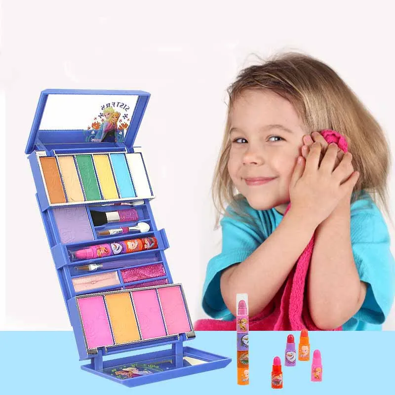 2018 Disney Children's Cosmetics Princess Makeup Box Set Frozen Girl Safety Toy Party Pretend Play Princess Toy Birthday Gift 2018 Disney Children's Cosmetics Princess Makeup Box Set Frozen Girl Safety Toy Party Pretend Play Princess Toy Birthday Gift