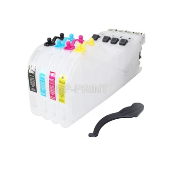 

UP 4pcs LC103 LC105 with ARC chip refillable ink cartridge for MFC-J4410DW J4510DW J4610DW J650DW J870DW J875DW J4310DW