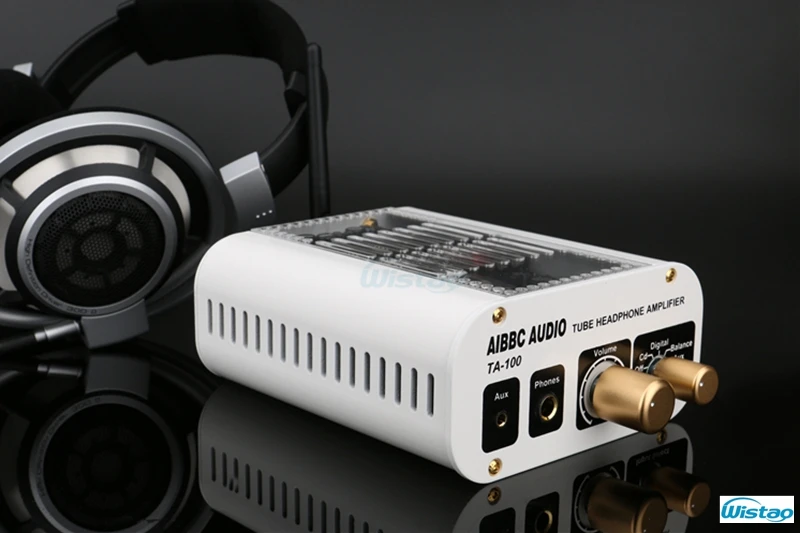 Tube Headphone Amplifier DAC Preamplifier 12AT7-TII Bluetooth 4.0 CSR8670 XMOS ES9018 Decoder DSD Luxury Version White 110/220V