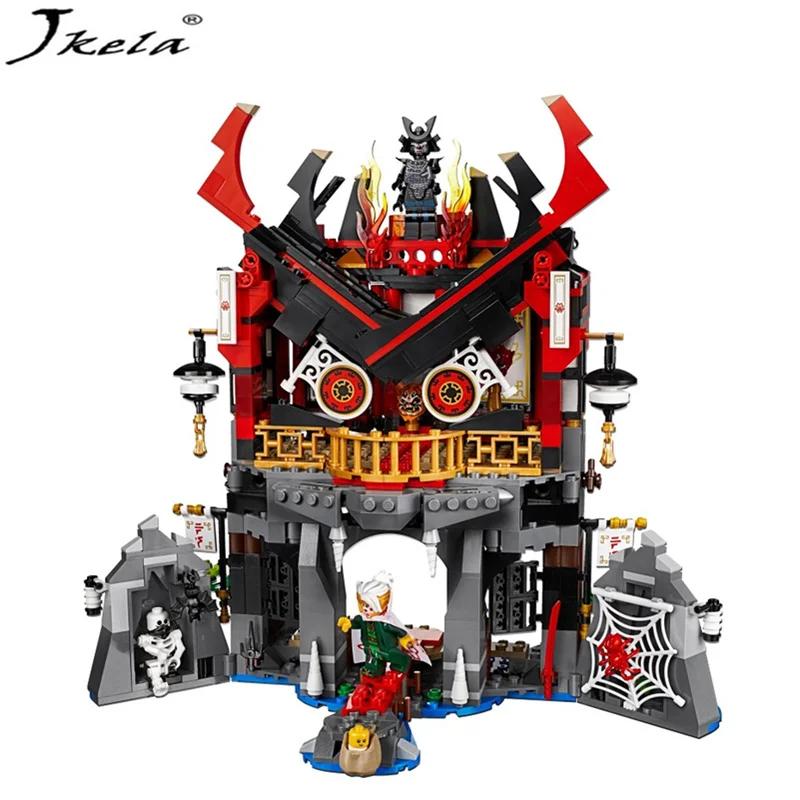

[New] Ninja Tempel Compatibel with legoingly ninjagoes Opstanding Bouwstenen Ninja Figuur Speelgoed building block for child