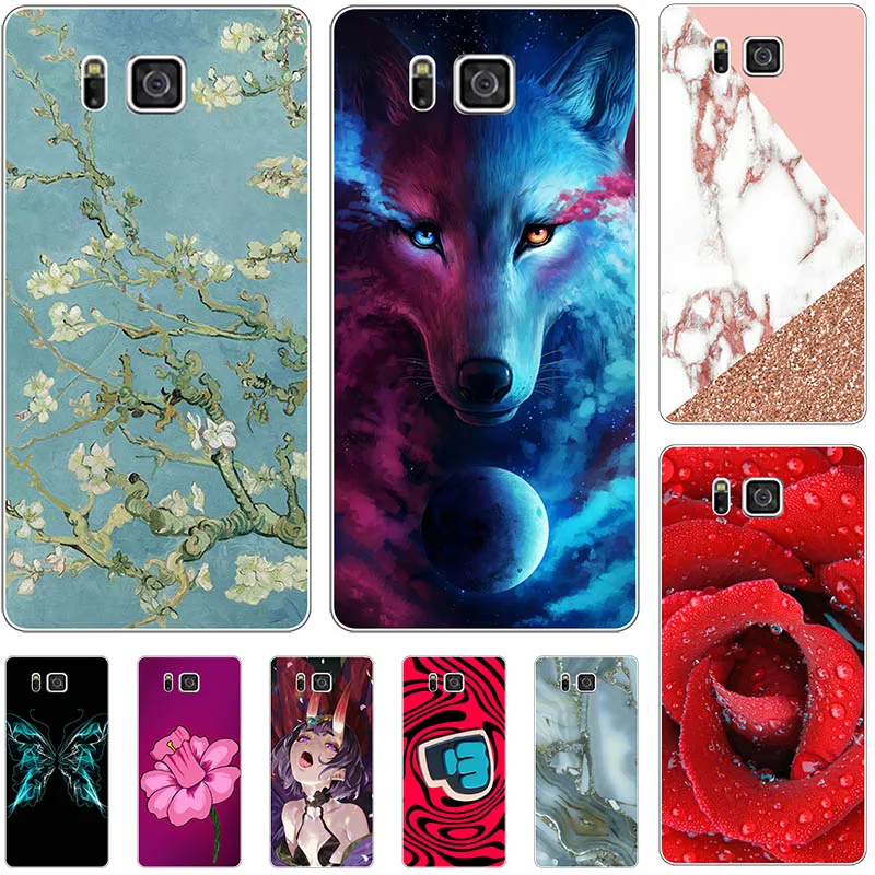 

Cute Cartoon Case Coque For Samsung Galaxy Alpha G850 G850F G8508S Various Colorful Mermaid Cover Funda Galaxy G850H