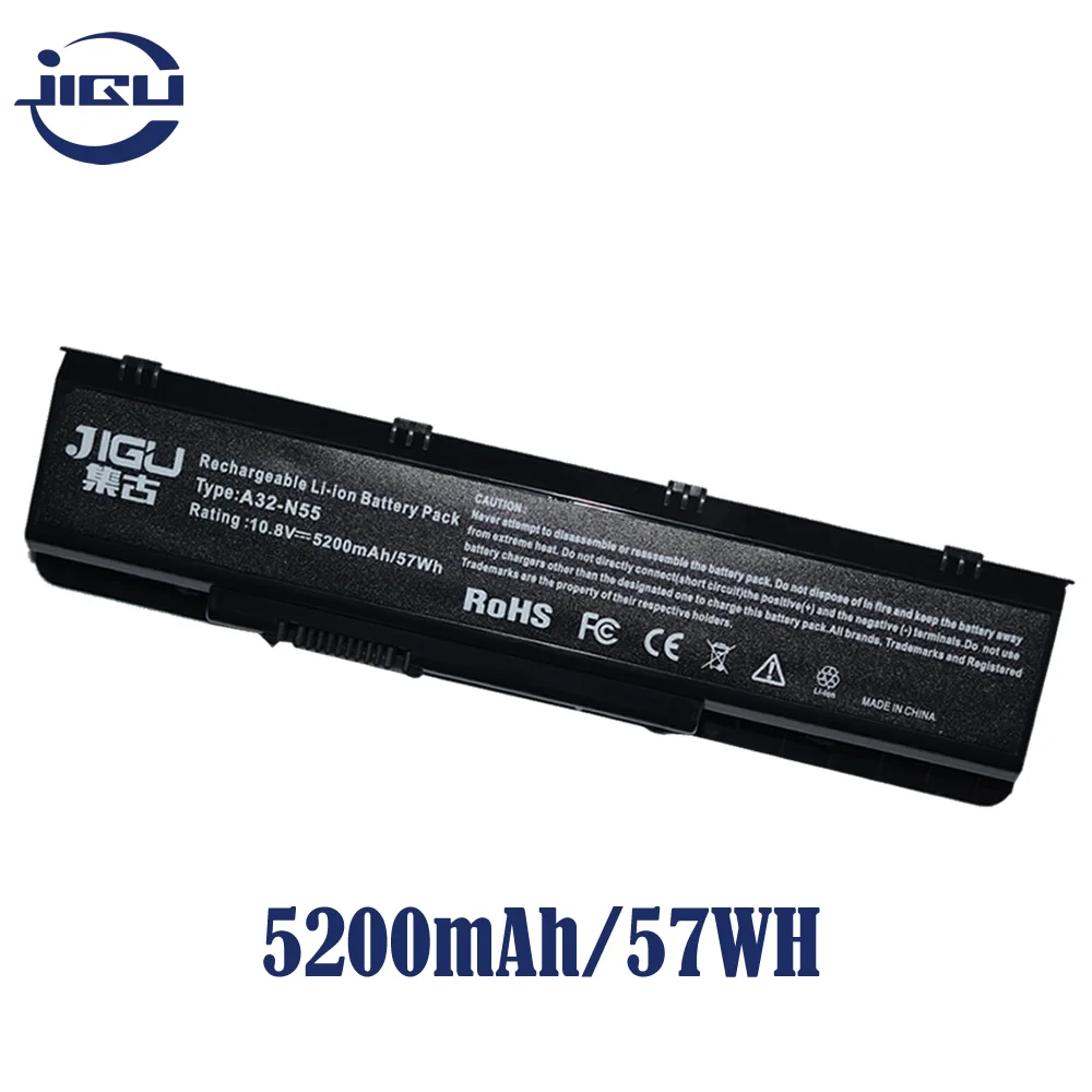 JIGU Laptop Battery For Asus N55 N55E N55S N75E N75S N75SV N75 N56VB A32-N45 A32-N55 N45 N45E N45S N45F N45J N45J