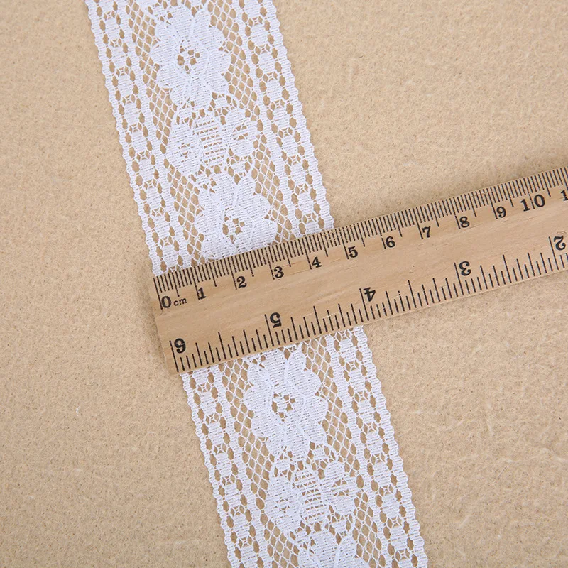 5 ярдов/рулон не-стрейч нейлон кружево, лента, тесьма, отделка ткани 5 см DIY для шитья украшения африканская кружевная ткань материалы ручной работы