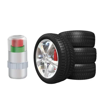 

4PCS 2.0Bar 30PSI Car Auto Tire Pressure Monitor Valve Stem Caps Sensor Indicator Eye Alert Diagnostic Tools Kit 6.12