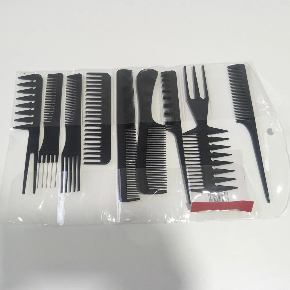 

Full set of professional combs for hair salon