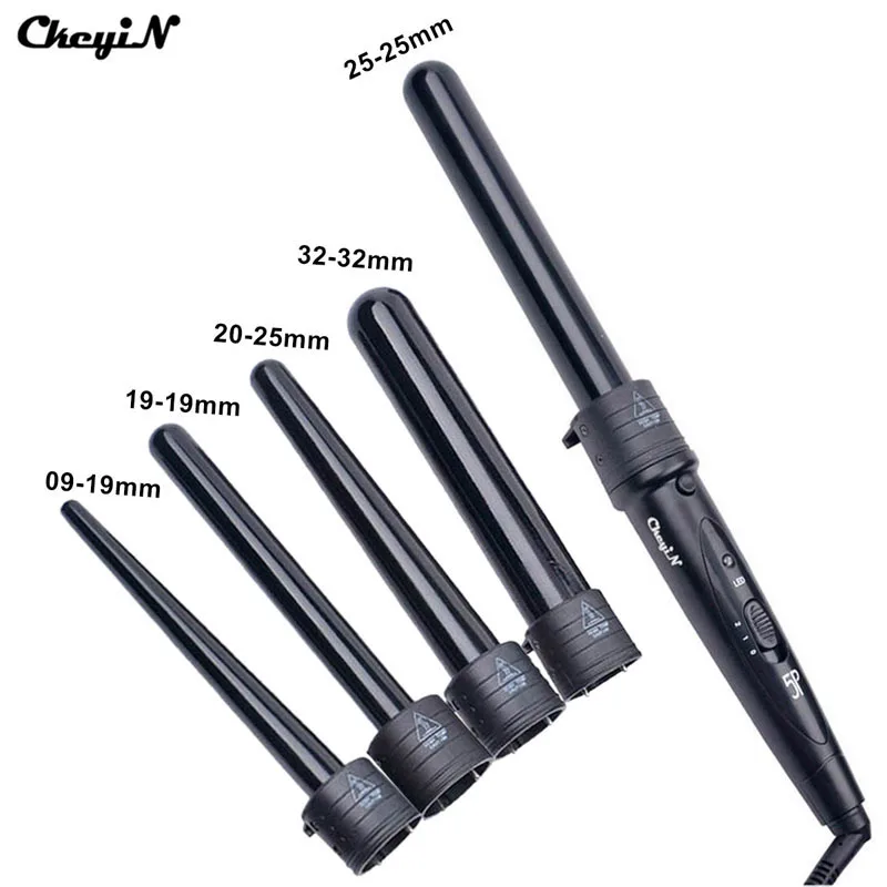 

9-32 MM Ceramic Curling Iron Hair Curler Electric Curling Wand Temperature Control Curling Hair Tool rizador de pelo 100-240V