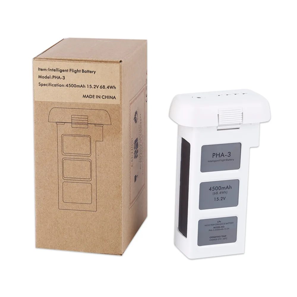 Newest DJI Phantom 3 Pro Battery Intelligent Flight Battery Replacement 4500MAH 15 2V 68 4wh For