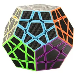 Игрушка для детей 3x3 Megaminx головоломка с быстрым кубом с Карбоновым волокном Sticke для детей gigaminx шарики perler mgc toldo Магнитный