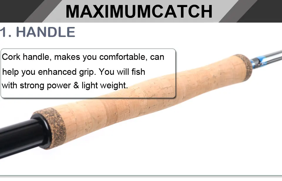 Maximumcatch 4WT-9WT переключатель Fly удилище 10.5FT-11.5FT Fly удилище с переключаемыми боевыми задниками с трубой Cordura