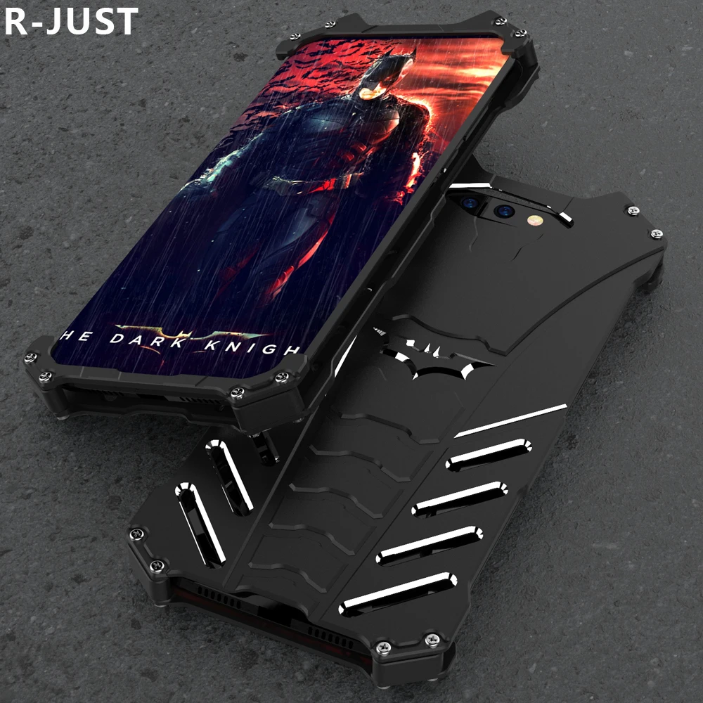 

For Xiaomi Mi Black Shark Cover Case Luxury Cute Hard Metal Aluminum Alloy Protective Bumper Phone Case For Blackshark Back Case