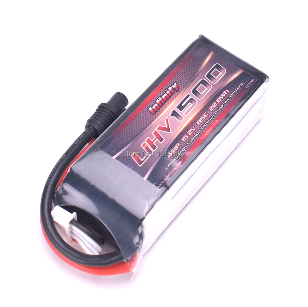 

for Infinity LIHV 1500mAh 4S 85C 15.2V 22.8Wh Rechargeable Lipo Battery for RC Racing Racer Power Spare Parts