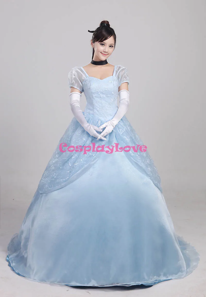 CosplayLove Custom Made Cinderella Princess Dress Cosplay Costume For Halloween Christmas Party  (8)