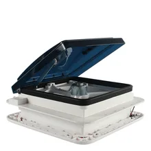 TYTXRV-ventilador de 12 voltios con ventana LED para caravana, ventilación para autocaravana, control manual para vehículos recreativos, 11