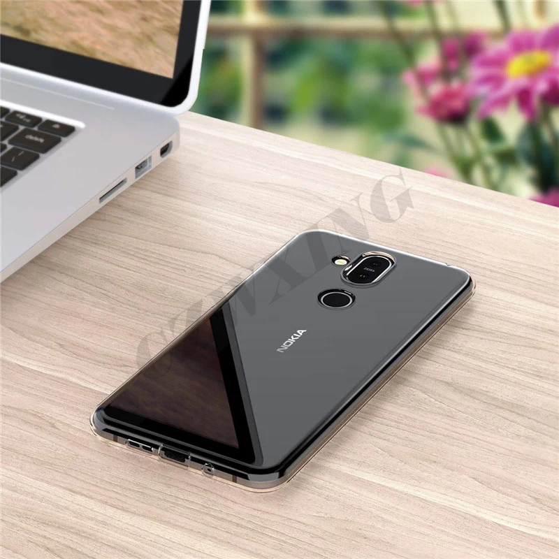 Чехол для Nokia 8 1 чехол Мягкая силиконовая задняя крышка телефона Nokia8.1 Phoenix TA 1119 1128 6