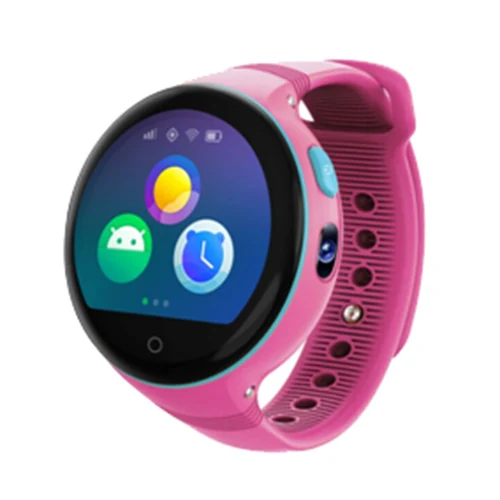 

Zero-distance positioning kids watch phone monitoring watch pink