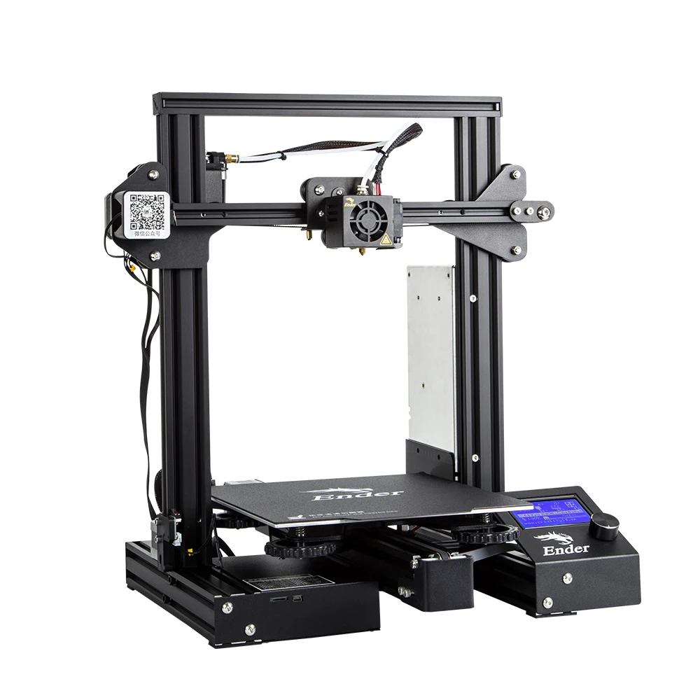 CREALITY 3D Ender-3 PRO 3d принтер Модернизированный магнит сборка пластина восстановление питания печать Ender 3 Pro MeanWell источник питания