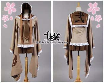 

Anime Senbonzakura Vocaloid Kagamine RIN Cosplay Costume Cosplay Kimono Uniform Women Costume