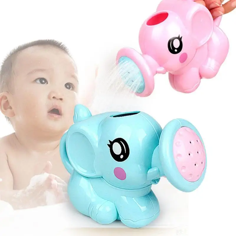 Baby Bath Toys Cartoon Elephant Baby Infant Shower Swimming Water Pot Spoon Bathing Children Kids Cartoon Shampoo Cup Beach Toy Bath Toy Aliexpress
