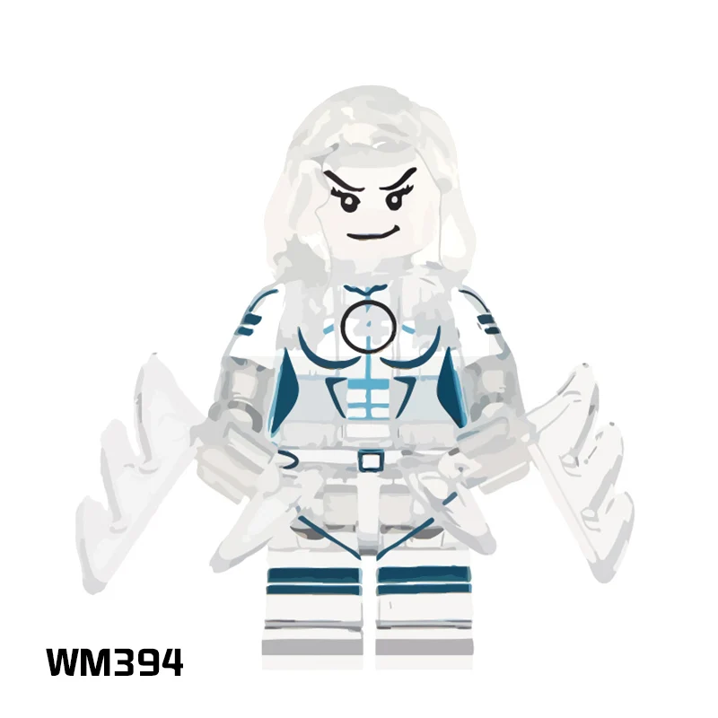 

Building Blocks Single Sale legoing Fantastic 4 The Thing Invisible Woman Human Torch Super Hero Children Gift Toys