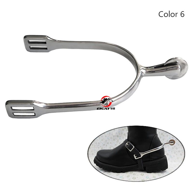 للنساء 1 زوج الحصان الغربية سبيرز ركوب الخيل ، سباق معدات الفروسية رايدر paardensport شيفال منحوتة زهرة سبيرز A