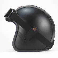 Bike helmet open face vintage motorcycle
