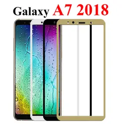 Glas на для samsung a7 2018 a8 a5 a6 2018 защитное стекло galaxy a7 2018 samsug a6 8a 5a 7 plus закаленное tremp защита экрана