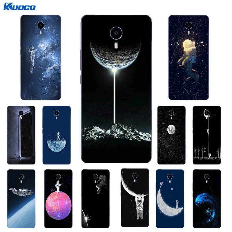 Custom DIY Phone Case for Meizu Pro 7 U10 Shell MX6 Coque M3 MAX Cover M3X Soft TPU Spacewalk Printing |