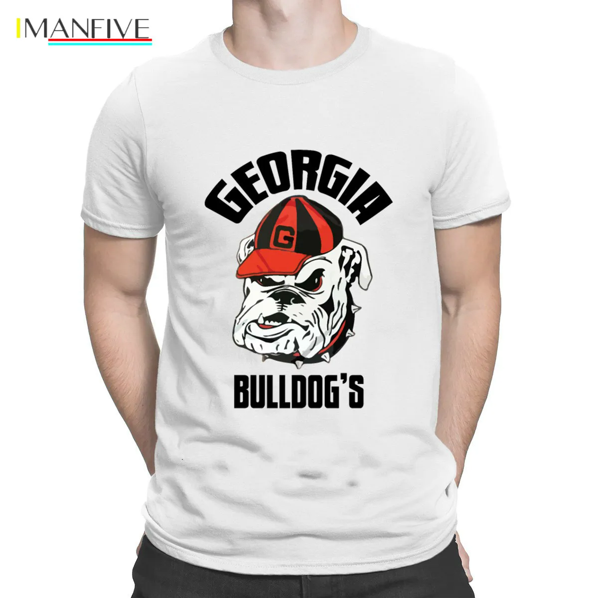 

Georgia Bulldog Travel Mug T Shirt Tee Shirt Crazy Size S-3xl Printing Slim Comfortable Slim Summer Shirt Short Casual