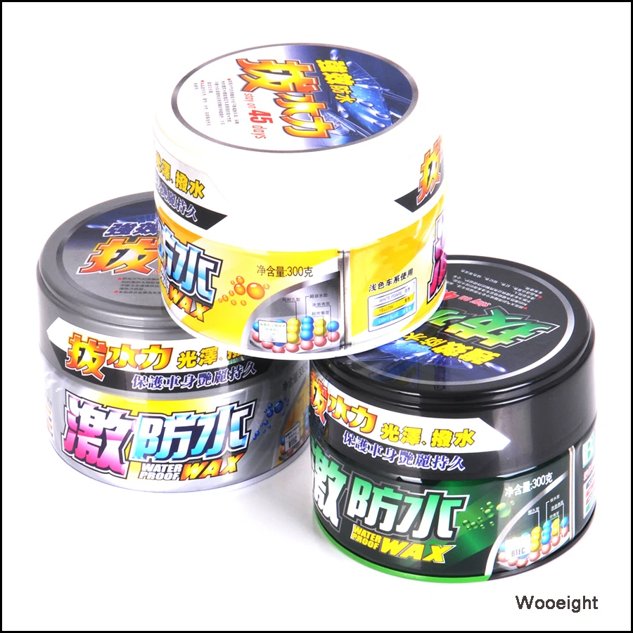 Car Polishing Waterproof  Paste Paint Care Hard Wax For Light Color Car White Yellow Light Bule Metal Color Gold Dark Car (1)