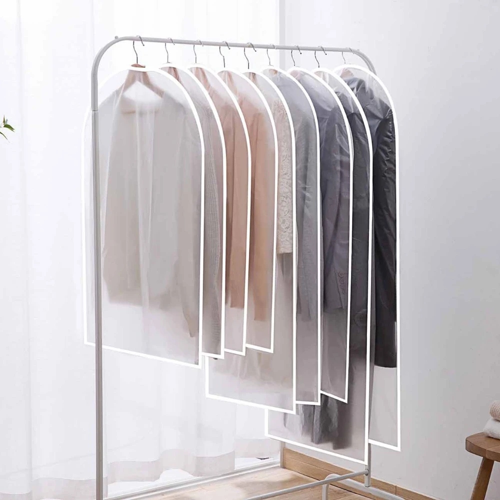Portable Cloth Hanging Suit Coat Dust Cover Protector Wardrobe Storage Bag