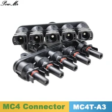 10 пар m/fm Панели солнечные MC4 5 до 1 т филиал 30A Панели солнечные разъем кабеля муфта Combiner MC4 Панель кабель Инструменты для наращивания волос powmr