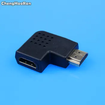 

ChengHaoRan 1PCS HD 1080P Male to Female HDMI Adapter Converter 90 Degrees Angle Turn Left HDMI Connector