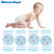 От 0 до 2 лет детские Нескользящие Детские наколенники Детские хлопковые наколенники Детские наколенники для ползания махровые толстые сетчатые дышащие ремни безопасности