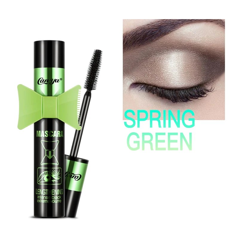 

Canya Brand Eye Lashes Mascara Makeup for Women Long Lasting Curling Lengthening Black Waterproof 3D Eye Mascara