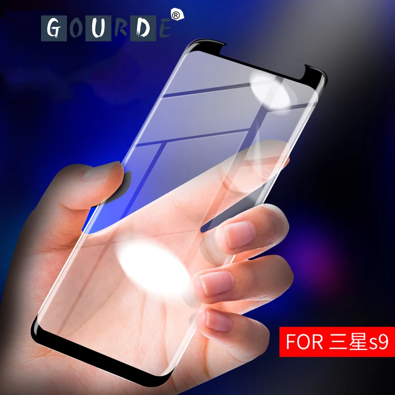 Gourde закаленное стекло для Samsung Galaxy S9 plus s8 S8 + 3D полное покрытие Защитная пленка