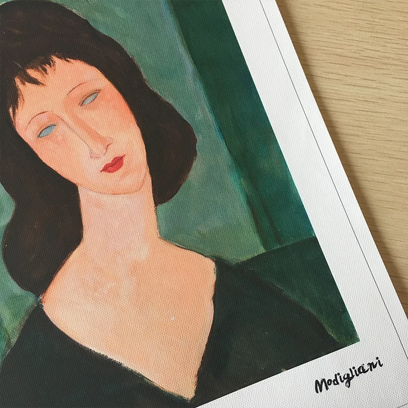 Современный Vogue Женский портрет от Amedeo Modigliani холст печать живопись плакат Настенные картины для гостиной домашний Декор стены Искусство