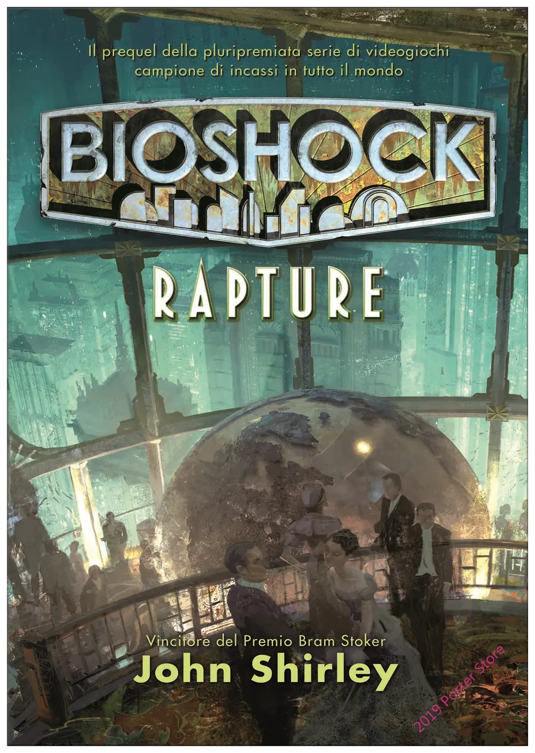 Плакат Bioshock Rapture видео игра Постеры фильма белая бумага Картина Настенная картина для гостиной украшение дома