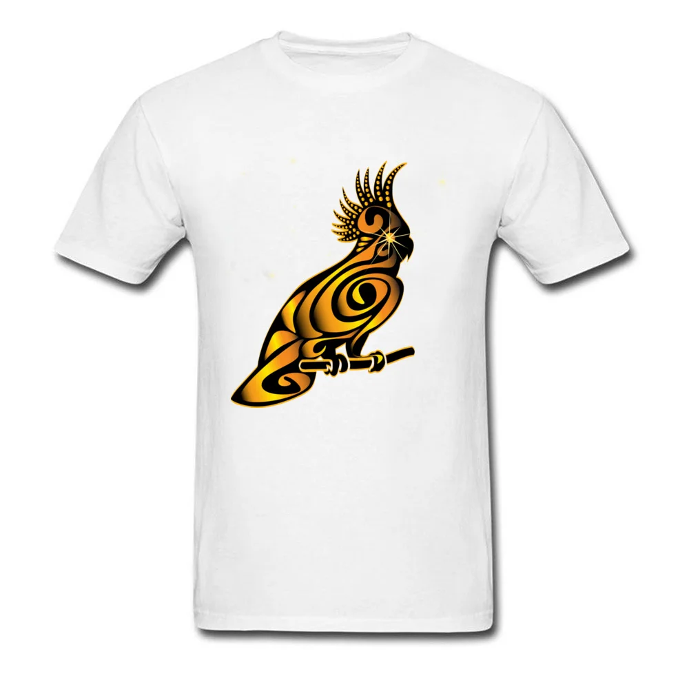 Gold Parrot_white