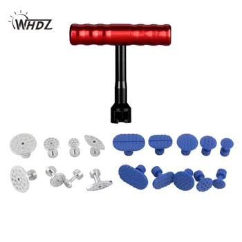 

WHDZ 18pcs PDR Tools Kit Paintless Dent Repair Tools Glue Pulling Tabs and 1pc T-Bar Car Paintless Repair Set