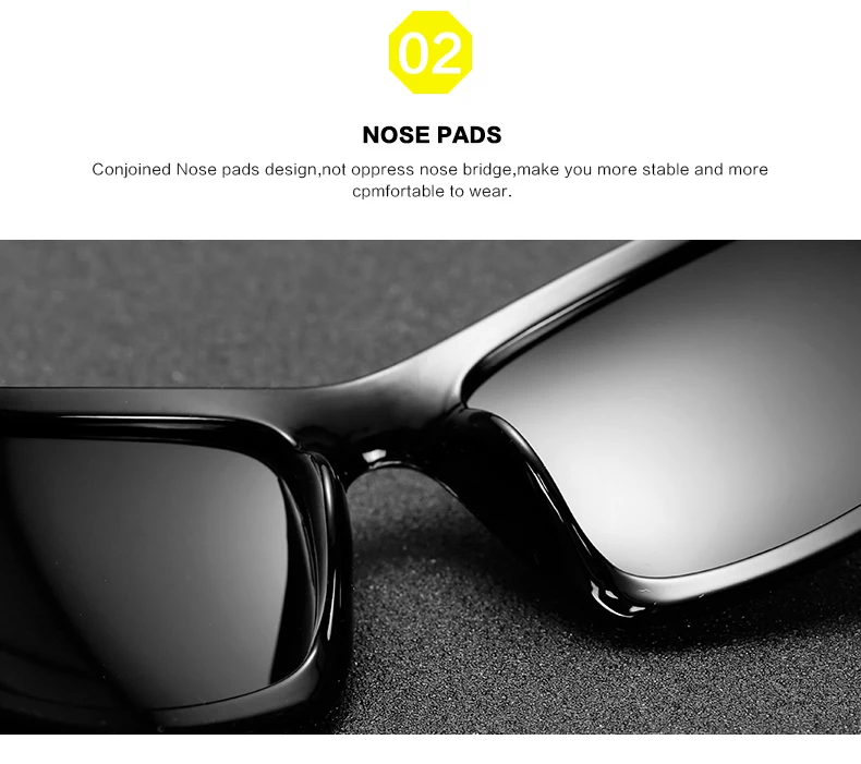 Unisex Night Vision 100% UV400 Polarised Driving Sun Glasses For Men Polarized Stylish Sunglasses Male Goggle Eyewears_voghion.com