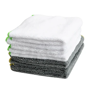 

LEEPEE 37*37cm Car Wash Towel Cleaning Tool Ultra Soft Cloth For Car Wax Polish Auto Care Detailing Car-styling
