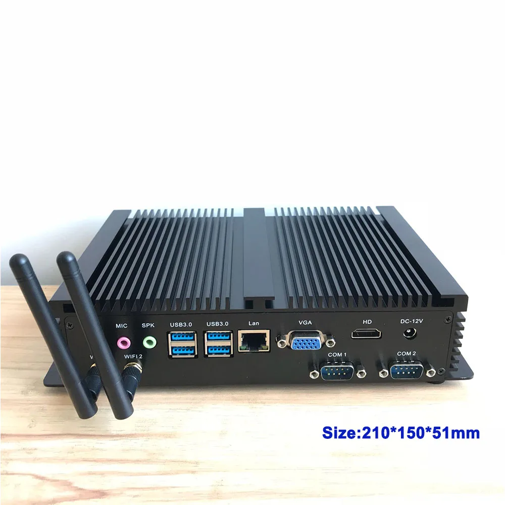 [5th Gen Core I3 5005u] windows7 mi ni Tv Box 2* rs232 Com для Windows 10 компьютер Msata 7* usb Vga Hd-mi дисплей промышленность 4k медиа