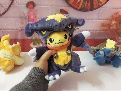 pikachu garchomp plush